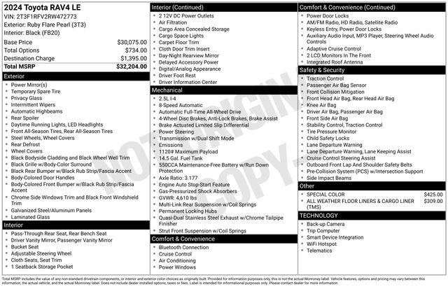 Used 2024 Toyota RAV4 LE image 6