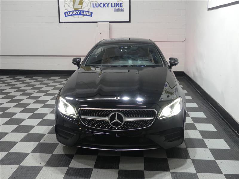 Used 2019 Mercedes-Benz E 450 4MATIC Coupe w/ AMG Line Package image 3