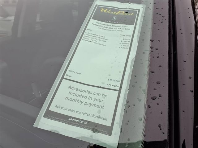 New 2026 Lincoln Aviator 2WD image 5