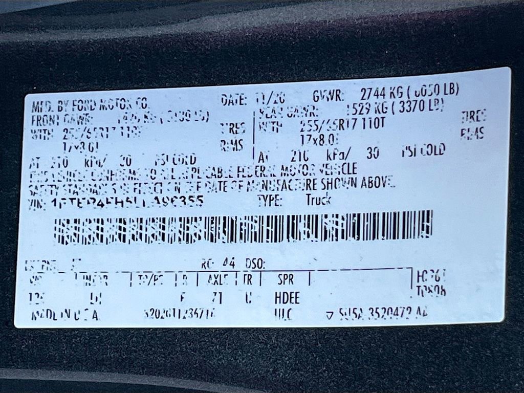 Used 2020 Ford Ranger XL w/ Equipment Group 101A Mid image 28