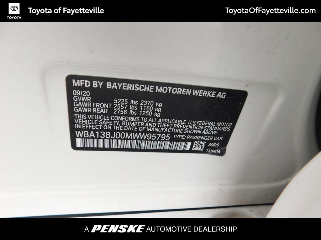 Used 2021 BMW 530i xDrive w/ Convenience Package AWD/4WD image 9