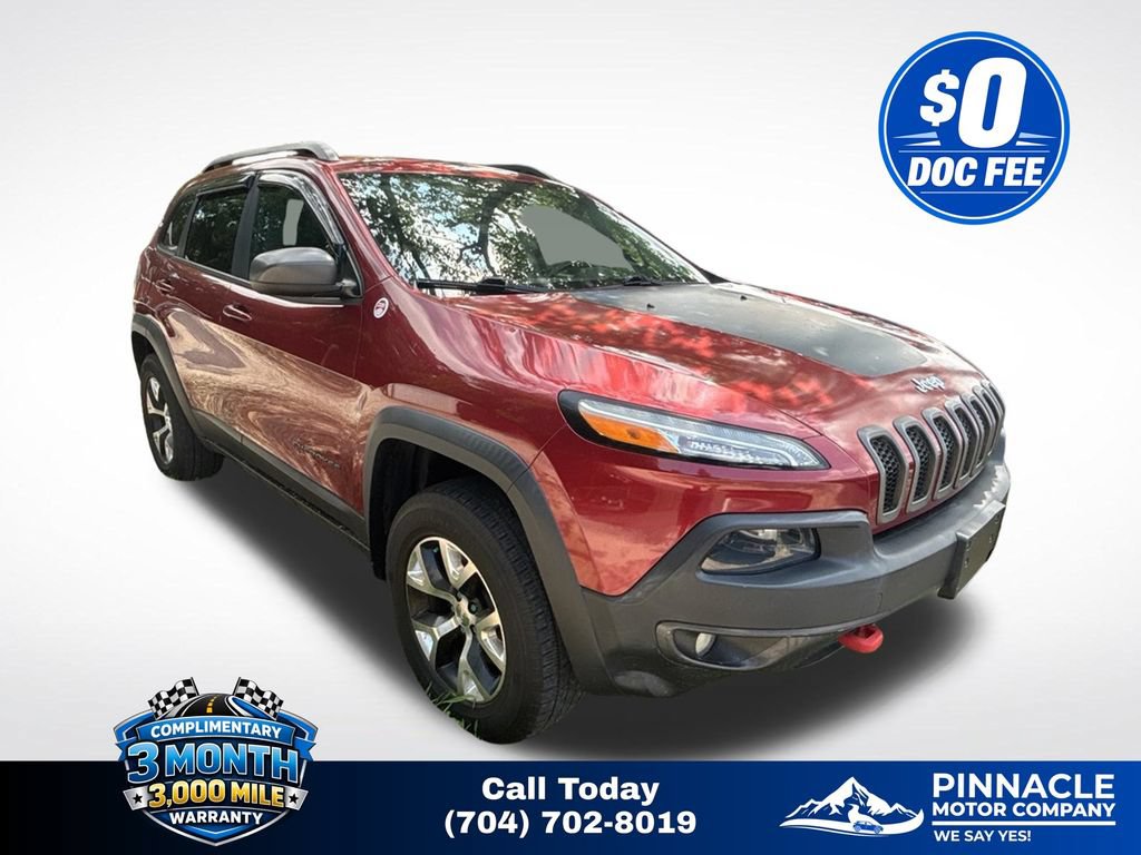 Used 2014 Jeep Cherokee Trailhawk w/ Leather Interior Group