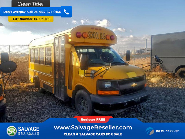 Used 2006 Chevrolet Express 3500 Cutaway w/ School Bus Package image 1
