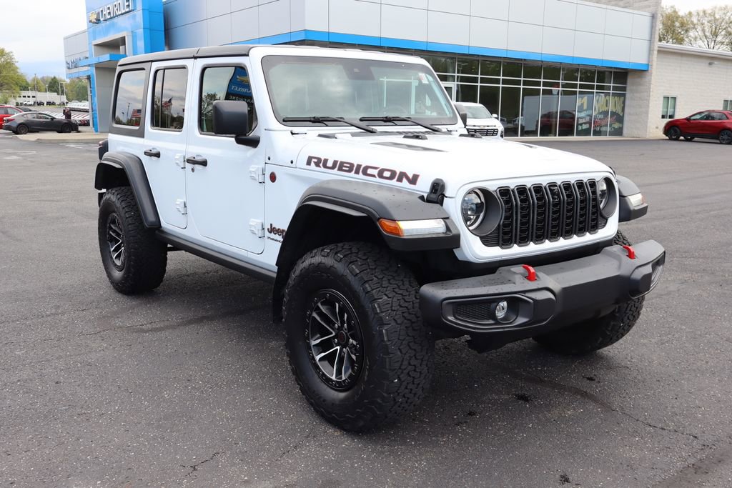 Used 2024 Jeep Wrangler Unlimited Rubicon w/ XTREMEE 35" Tire Package AWD/4WD image 2