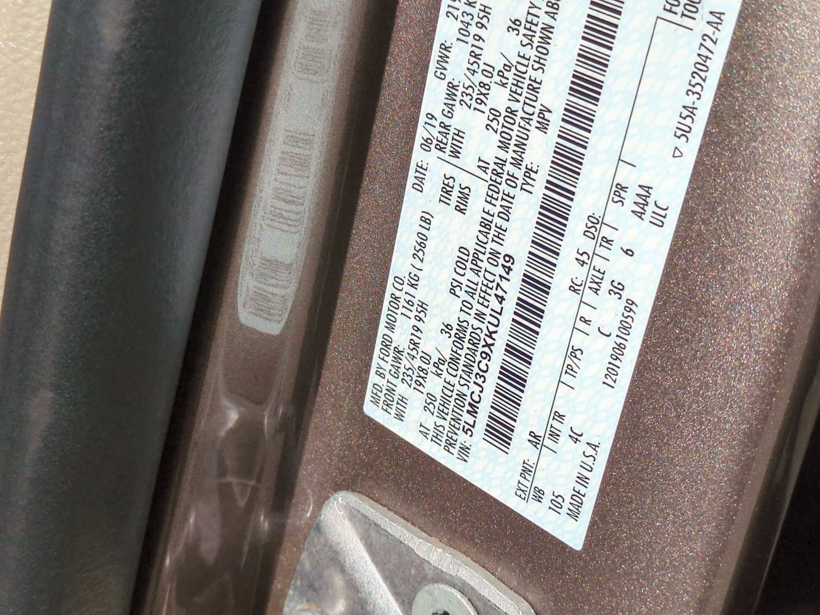 Used 2019 Lincoln MKC Reserve w/ MKC Climate Package image 37