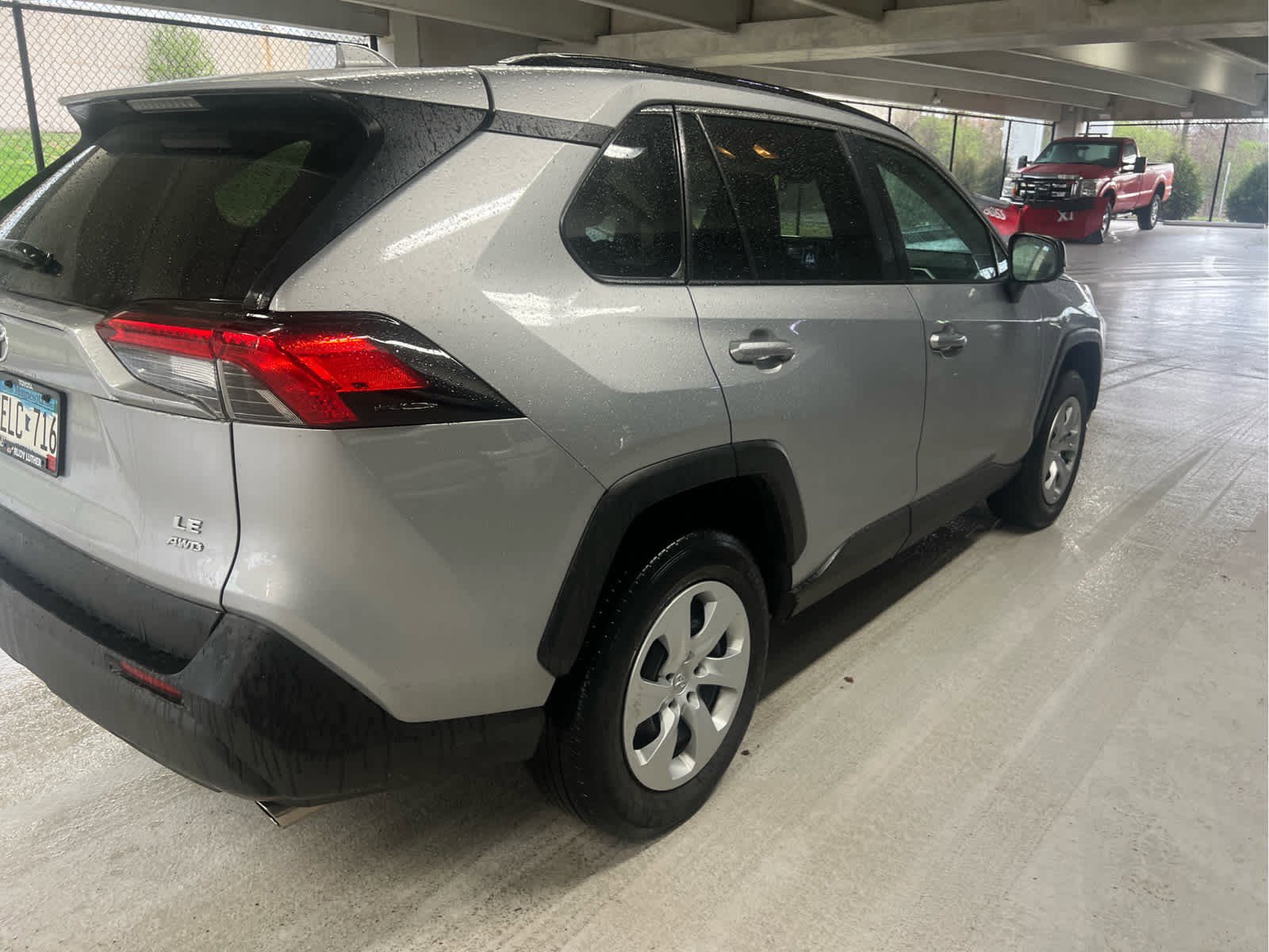 Used 2020 Toyota RAV4 LE w/ All Weather Liner Package AWD/4WD image 7
