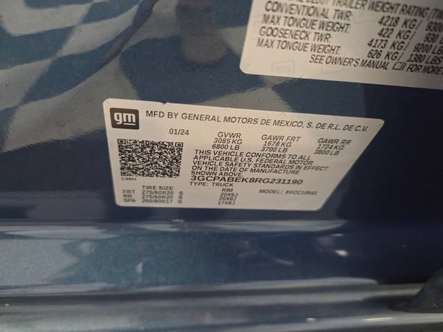 Used 2024 Chevrolet Silverado 1500 Custom RWD image 18