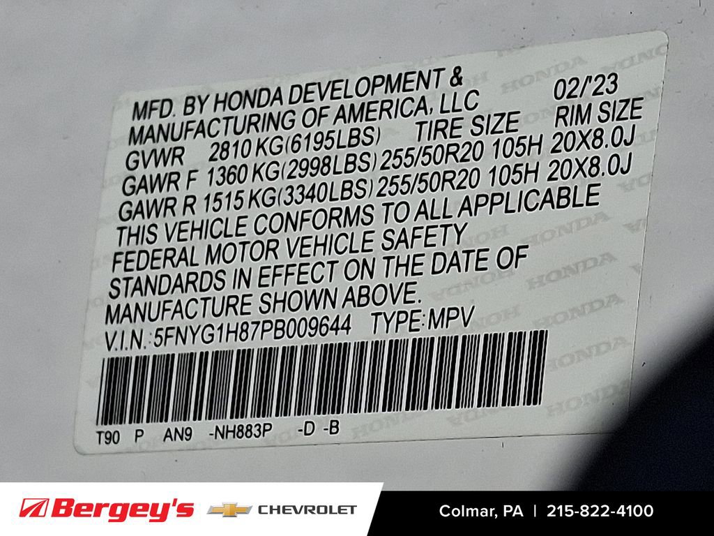 Used 2023 Honda Pilot Elite image 33