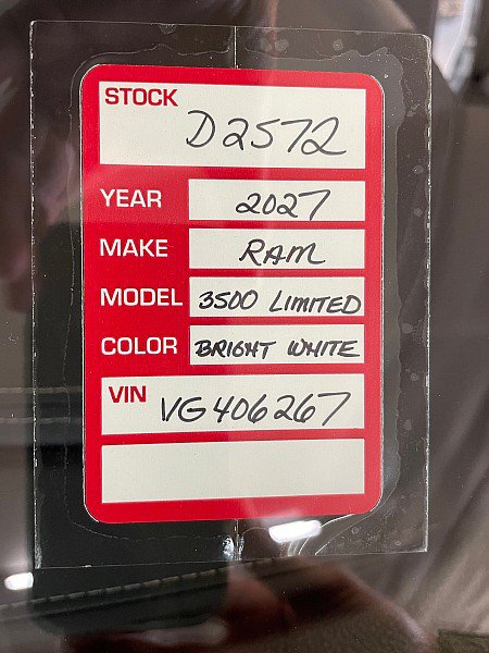 New 2027 RAM 3500 Limited AWD/4WD image 34