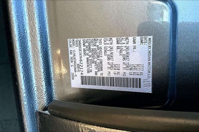 New 2026 Nissan Frontier SV w/ All-Weather Content Package image 13