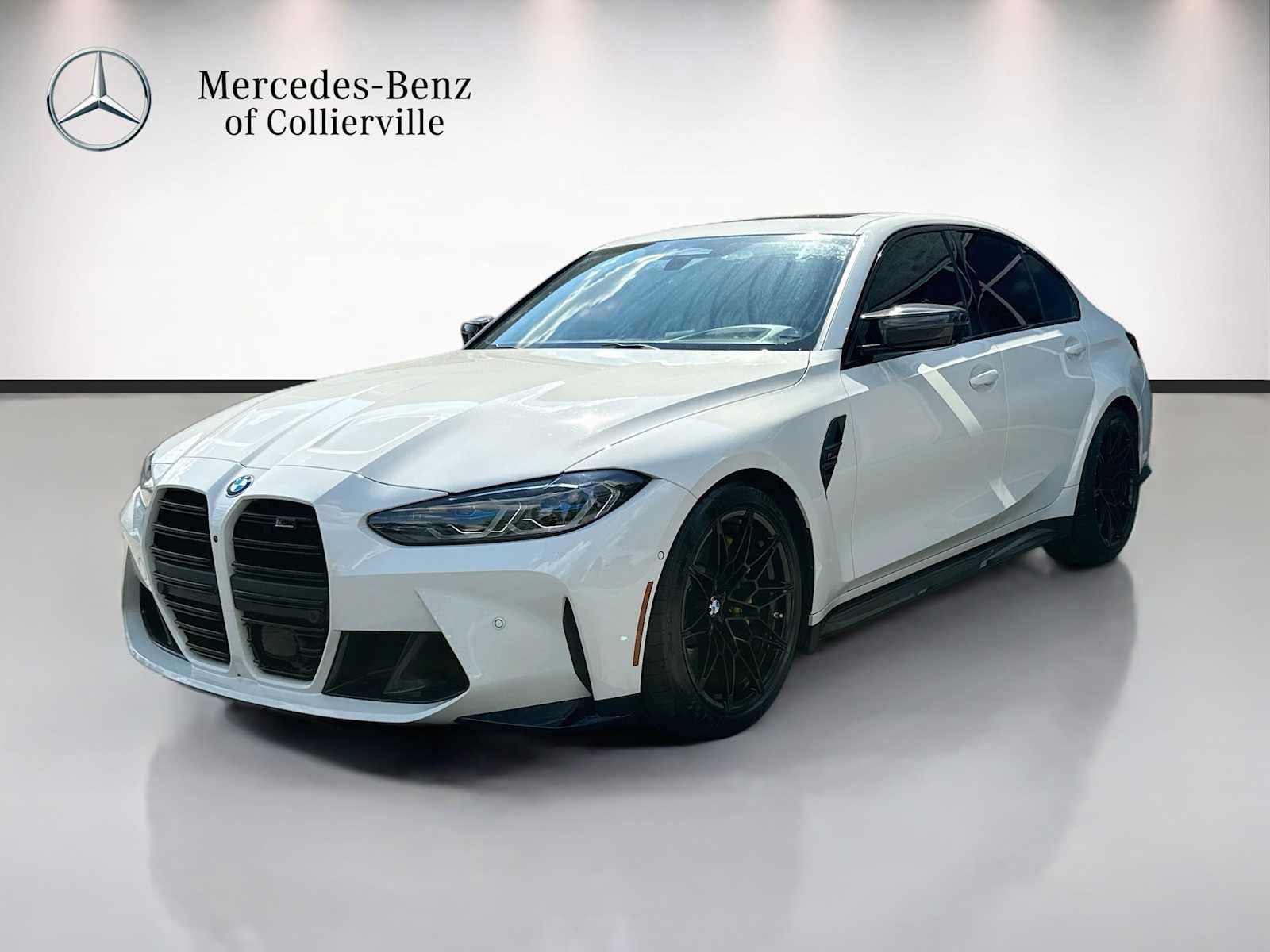 Used 2022 BMW M3 Competition w/ M Carbon Exterior Package AWD/4WD image 1