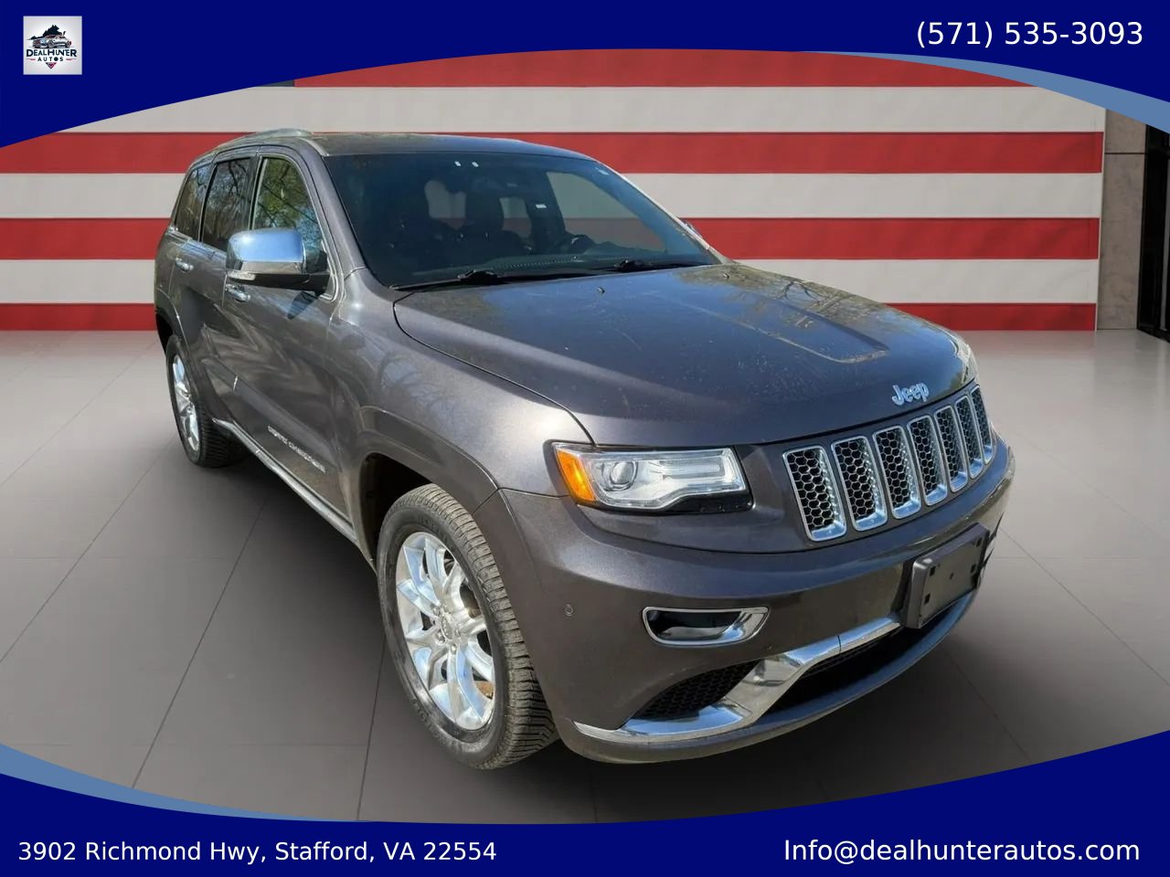 Used 2015 Jeep Grand Cherokee Summit AWD/4WD image 3