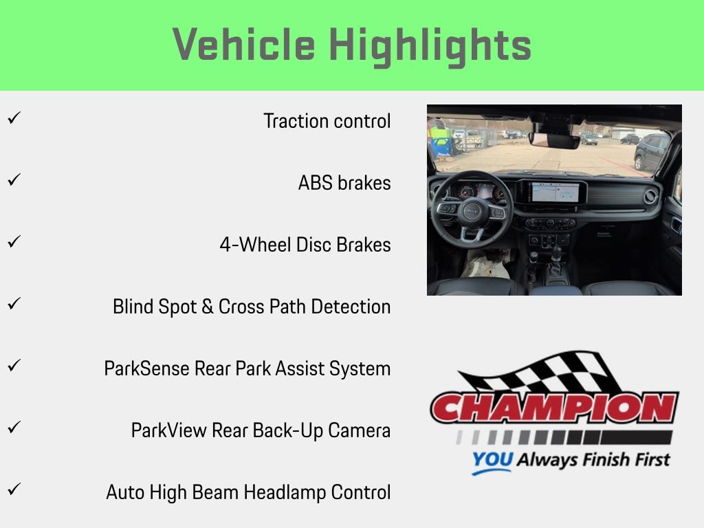 Used 2024 Jeep Wrangler Unlimited Sahara w/ Technology Group AWD/4WD image 18