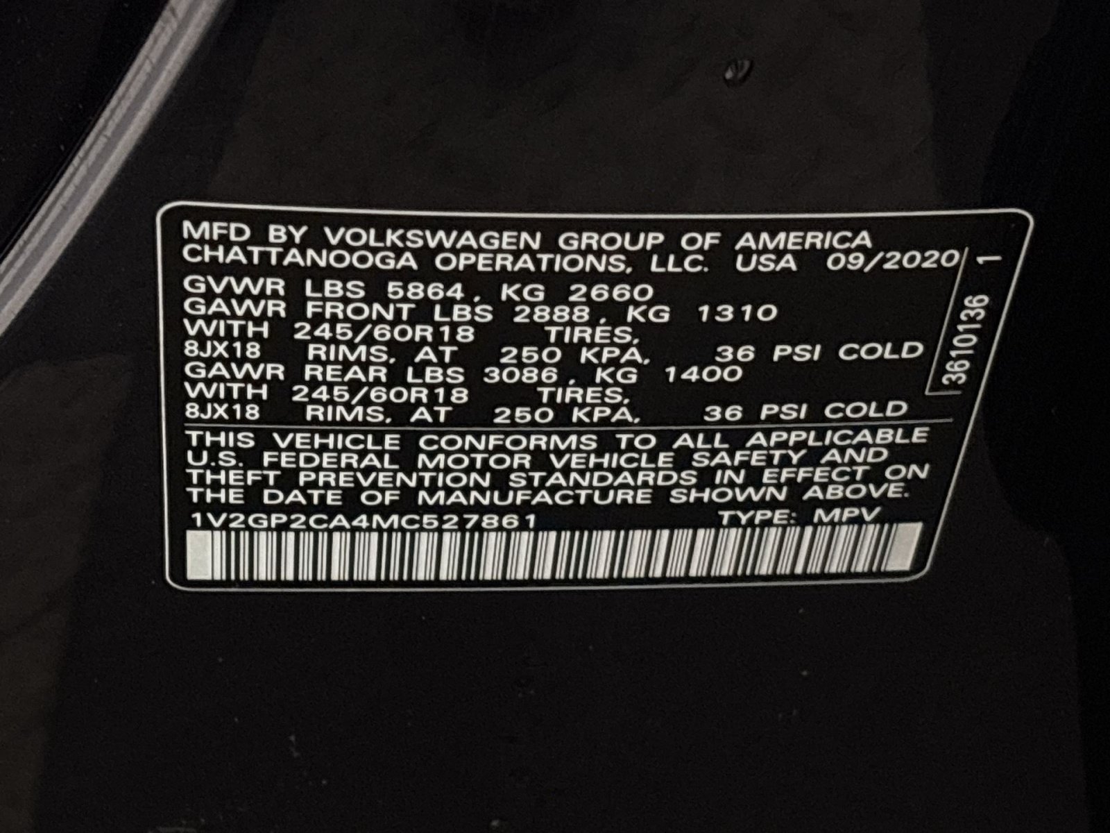 Used 2021 Volkswagen Atlas S AWD/4WD image 29