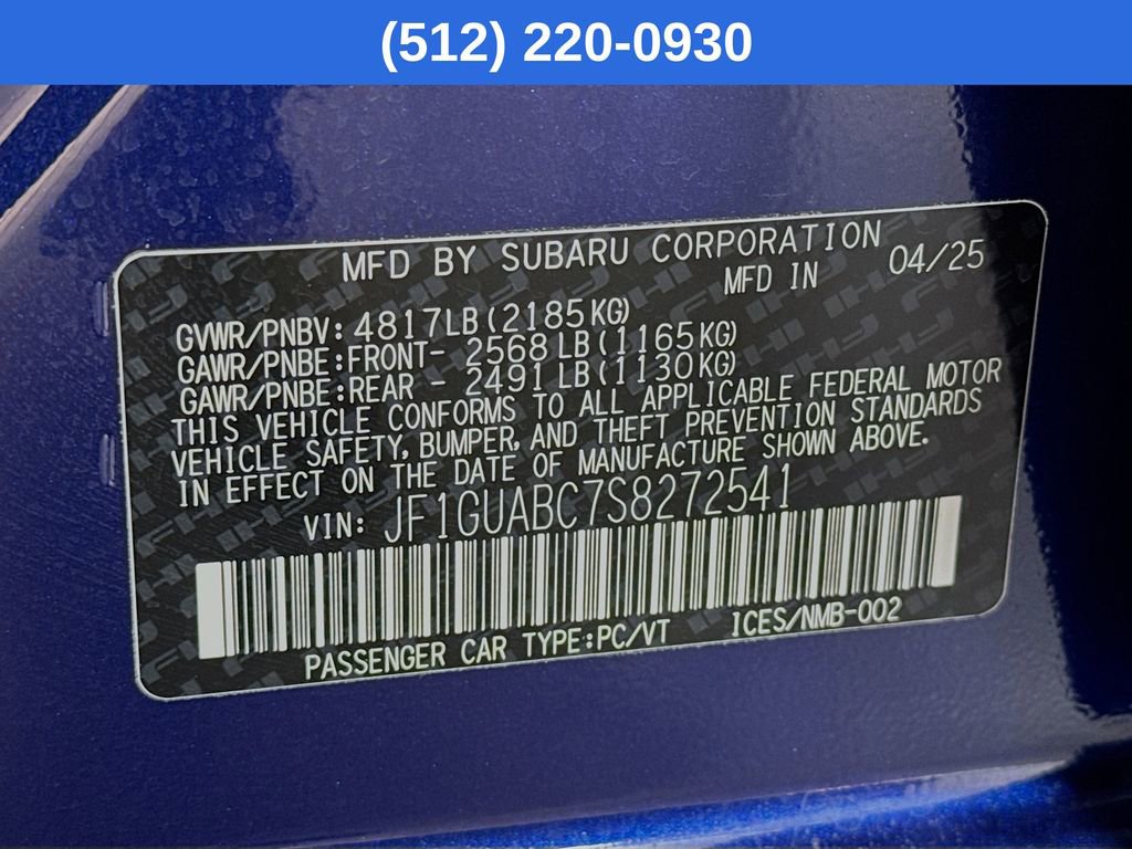 Certified 2025 Subaru Impreza 2.0i image 41