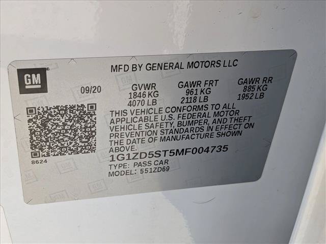 Used 2021 Chevrolet Malibu LT FWD image 24