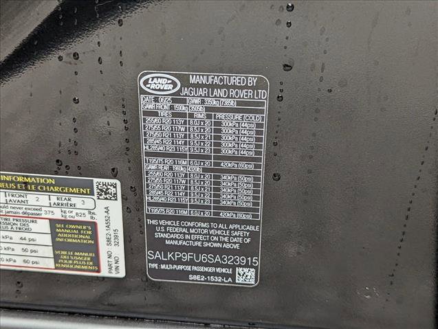 New 2025 Land Rover Range Rover SE image 19