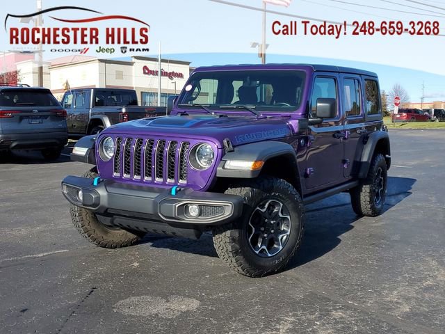 Used 2023 Jeep Wrangler Unlimited Rubicon 4xe w/ Cold Weather Group