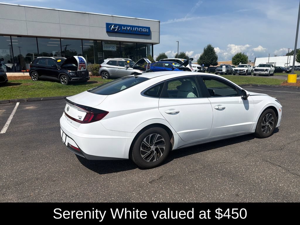 Used 2023 Hyundai Sonata Blue FWD image 3
