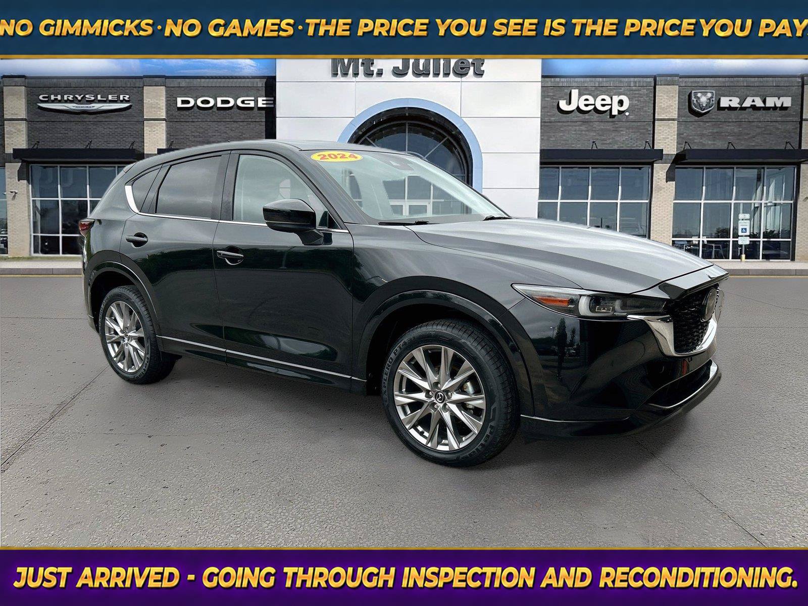 Used 2024 MAZDA CX-5 AWD 2.5 S w/ Premium Package