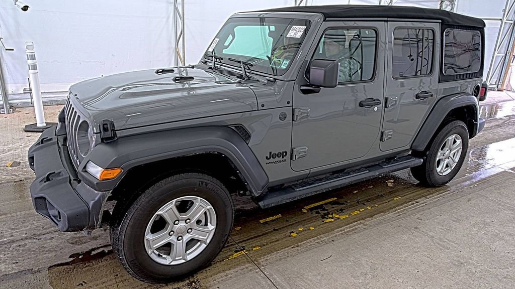Used 2022 Jeep Wrangler Unlimited Sport image 1