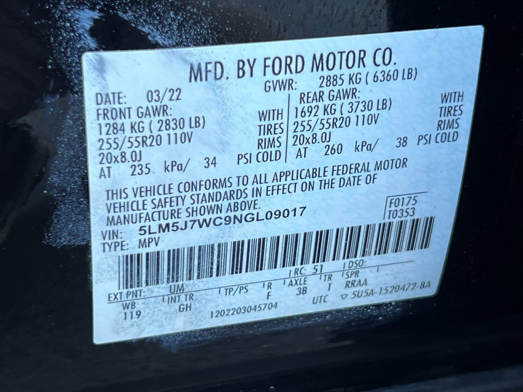 Certified 2022 Lincoln Aviator Reserve image 34