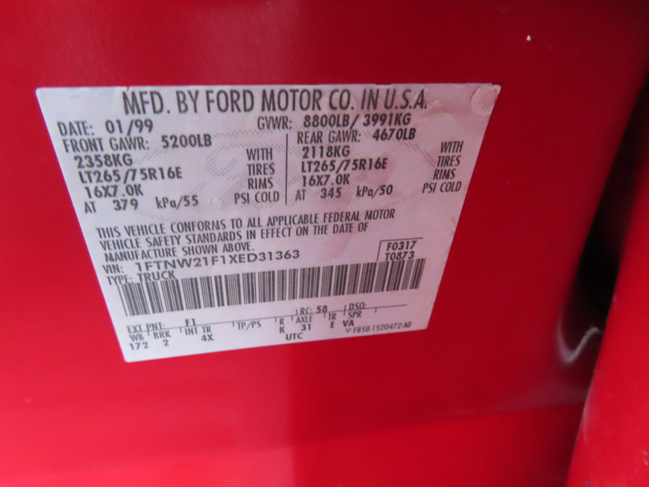 Used 1999 Ford F250 Lariat image 28