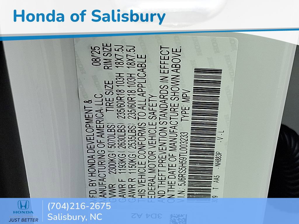 Certified 2026 Honda CR-V Sport image 9