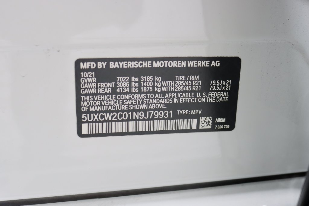 Used 2022 BMW X7 xDrive40i w/ Premium Package AWD/4WD image 47