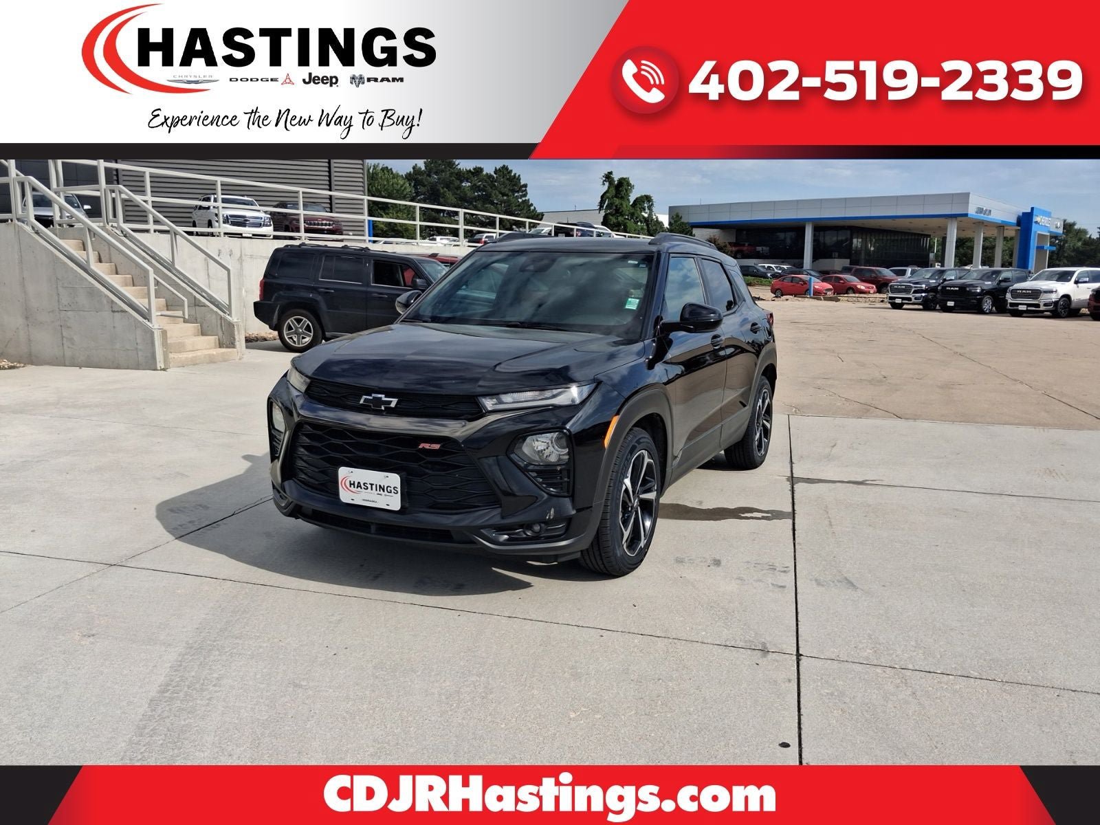 Used 2022 Chevrolet TrailBlazer RS w/ Technology Package FWD image 1
