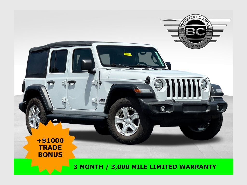 Used 2021 Jeep Wrangler Unlimited Sport AWD/4WD image 1