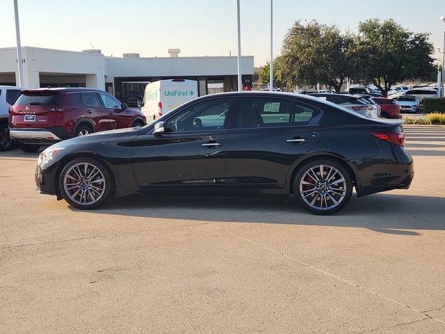 Used 2023 INFINITI Q50 Red Sport 400 w/ Black Opal Edition RWD image 12