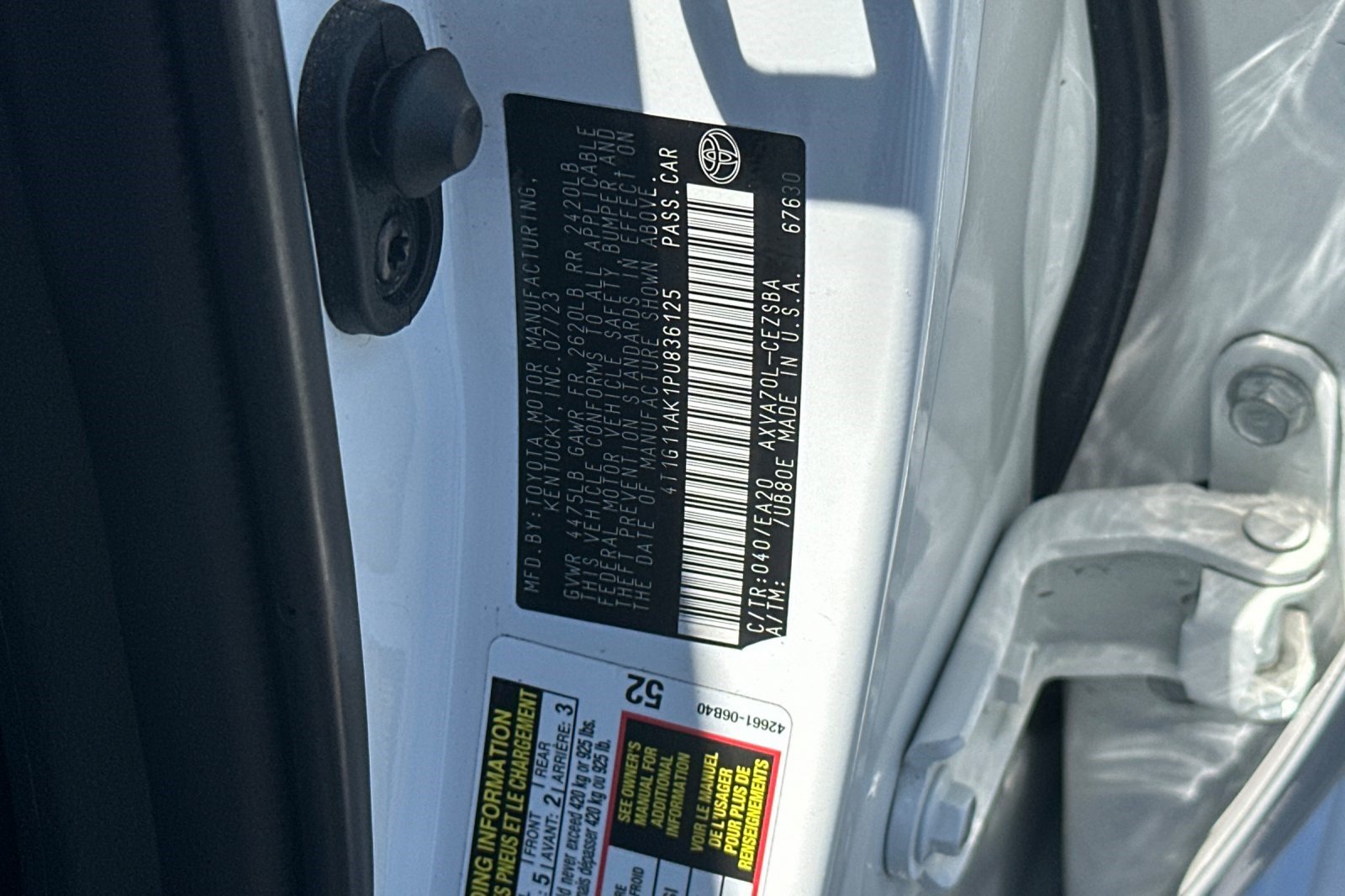 Used 2023 Toyota Camry SE FWD image 23