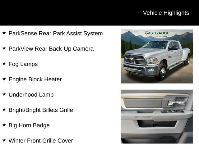 Certified 2015 RAM 3500 Big Horn image 17