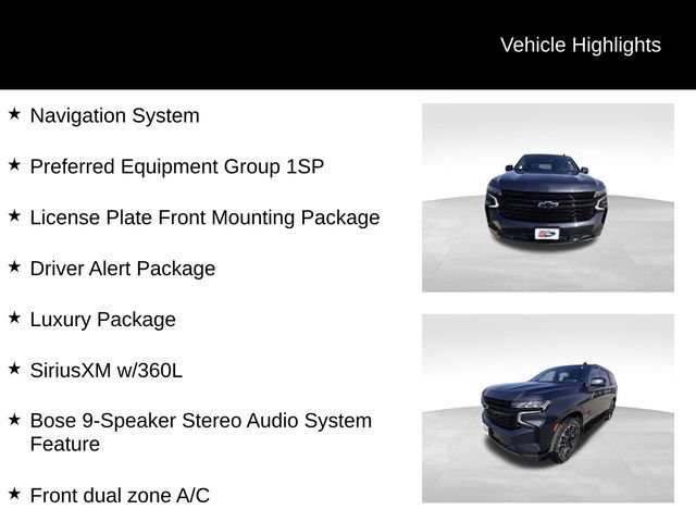 Used 2024 Chevrolet Tahoe RST w/ Luxury Package AWD/4WD image 13