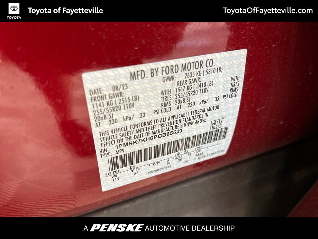 Used 2023 Ford Explorer ST-Line w/ Class IV Trailer Tow Package RWD image 39