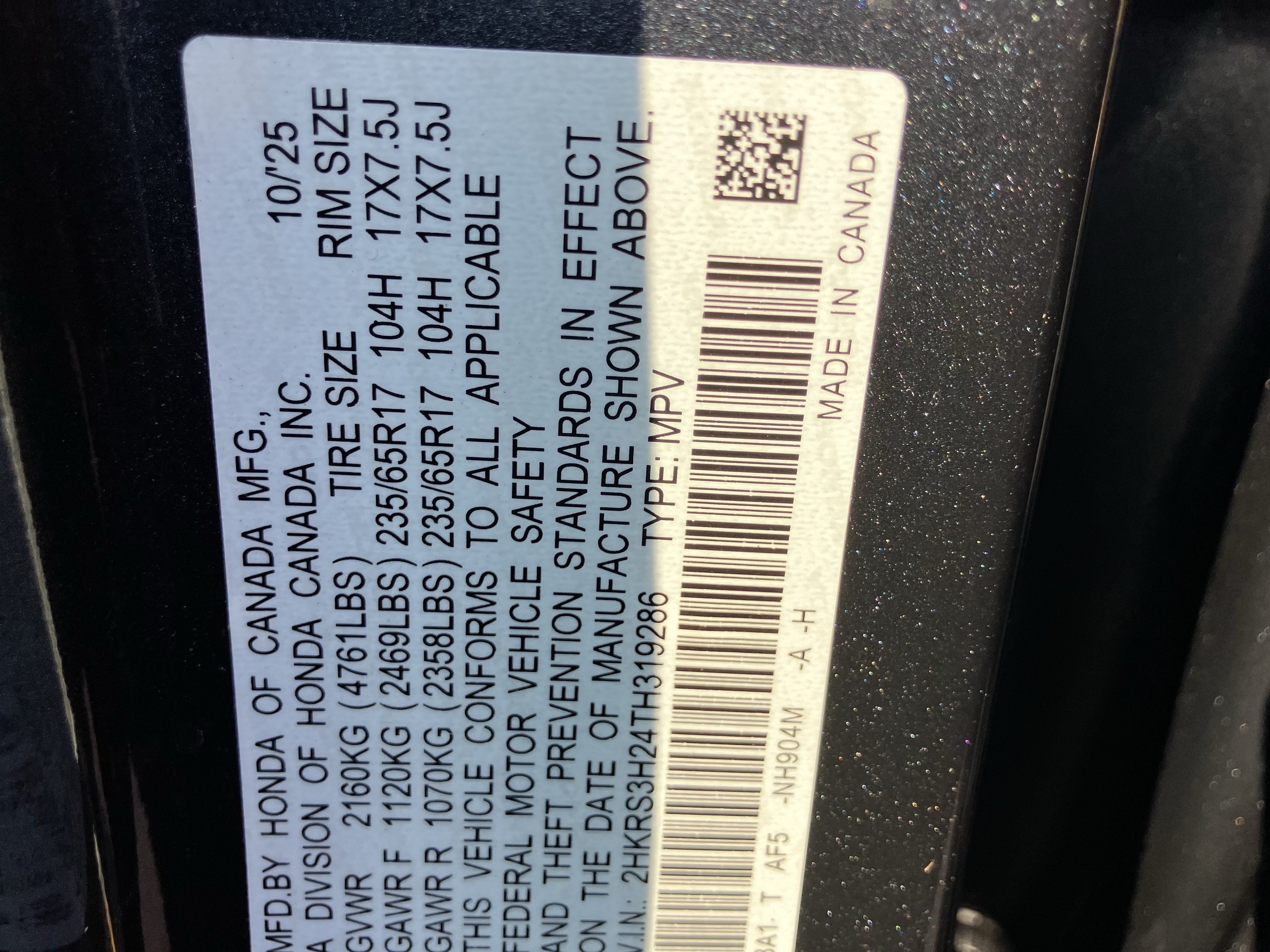 Used 2026 Honda CR-V LX image 37