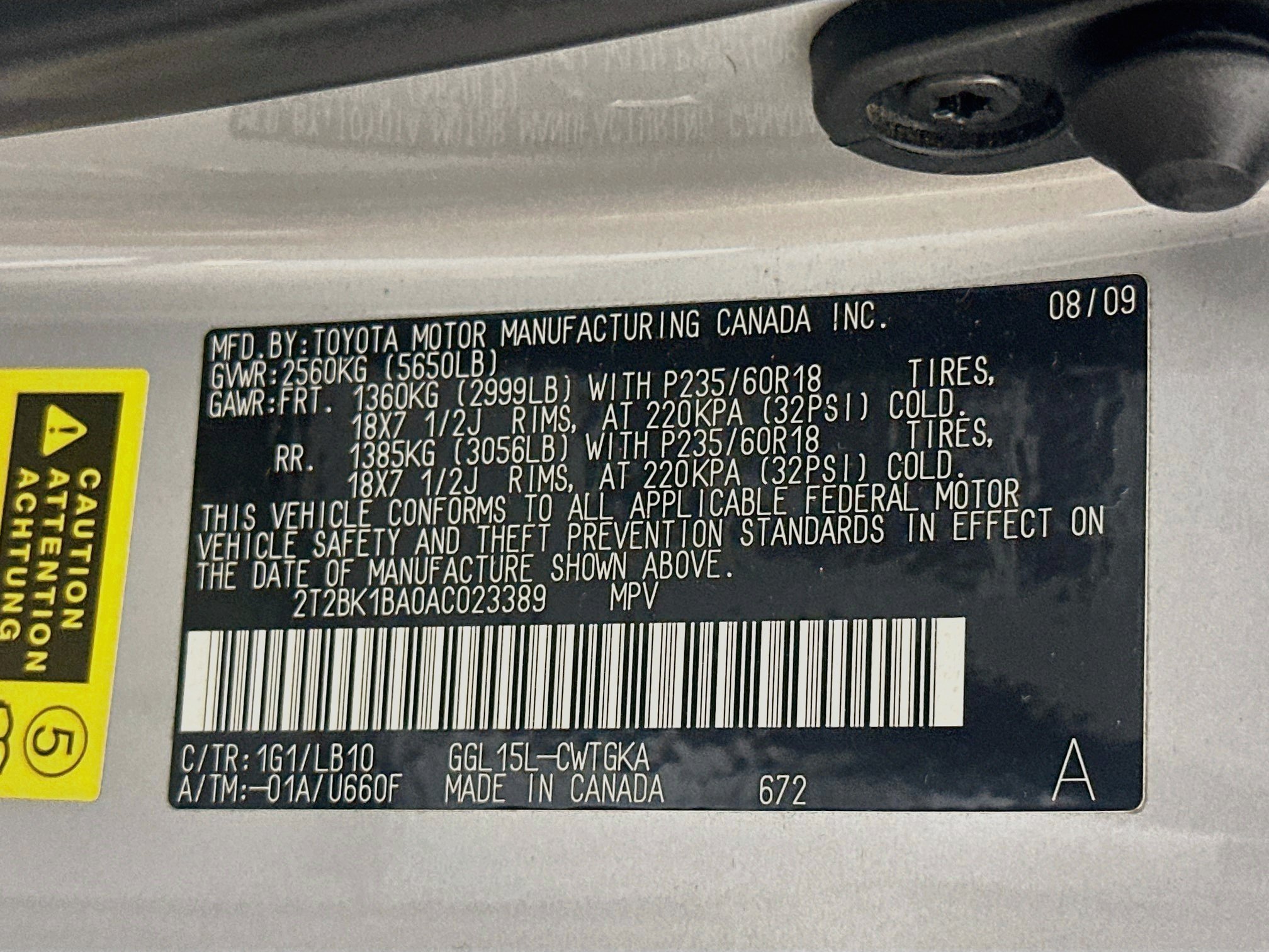 Used 2010 Lexus RX 350 AWD w/ Premium Pkg image 12