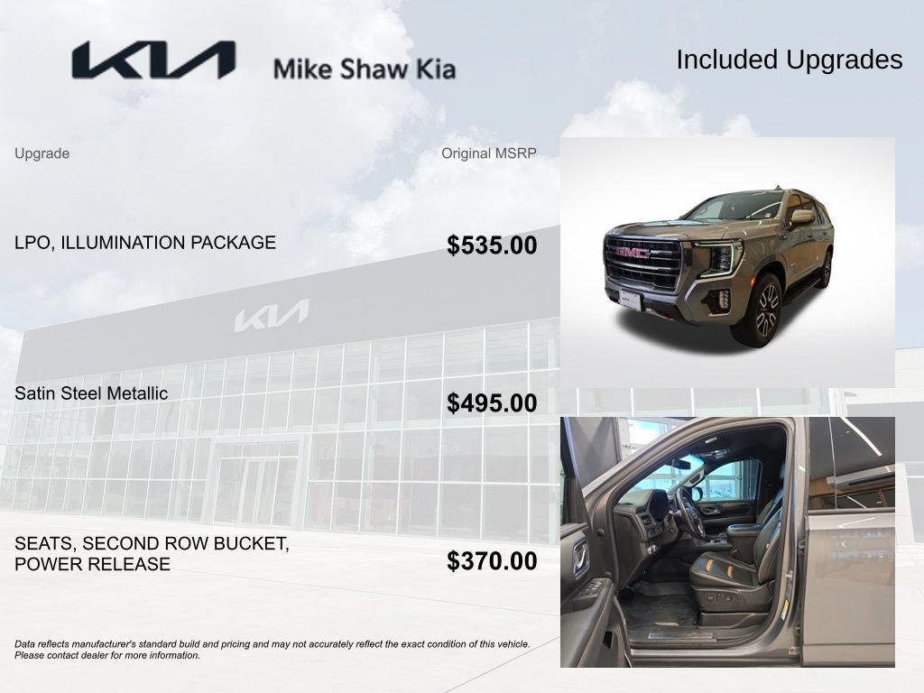 Used 2021 GMC Yukon AT4 w/ LPO, Illumination Package AWD/4WD image 6