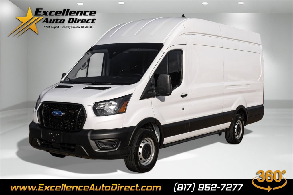 Used 2023 Ford Transit 350 148 High Roof Extended w/ Load Area Protection Package