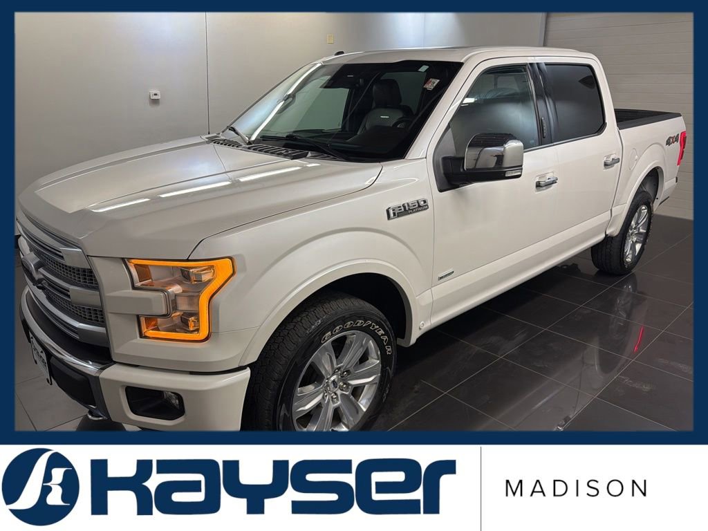 Used 2016 Ford F150 Platinum w/ Equipment Group 701A Luxury AWD/4WD image 3