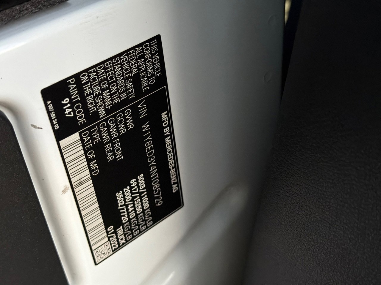 Used 2022 Mercedes-Benz Sprinter 3500 image 34