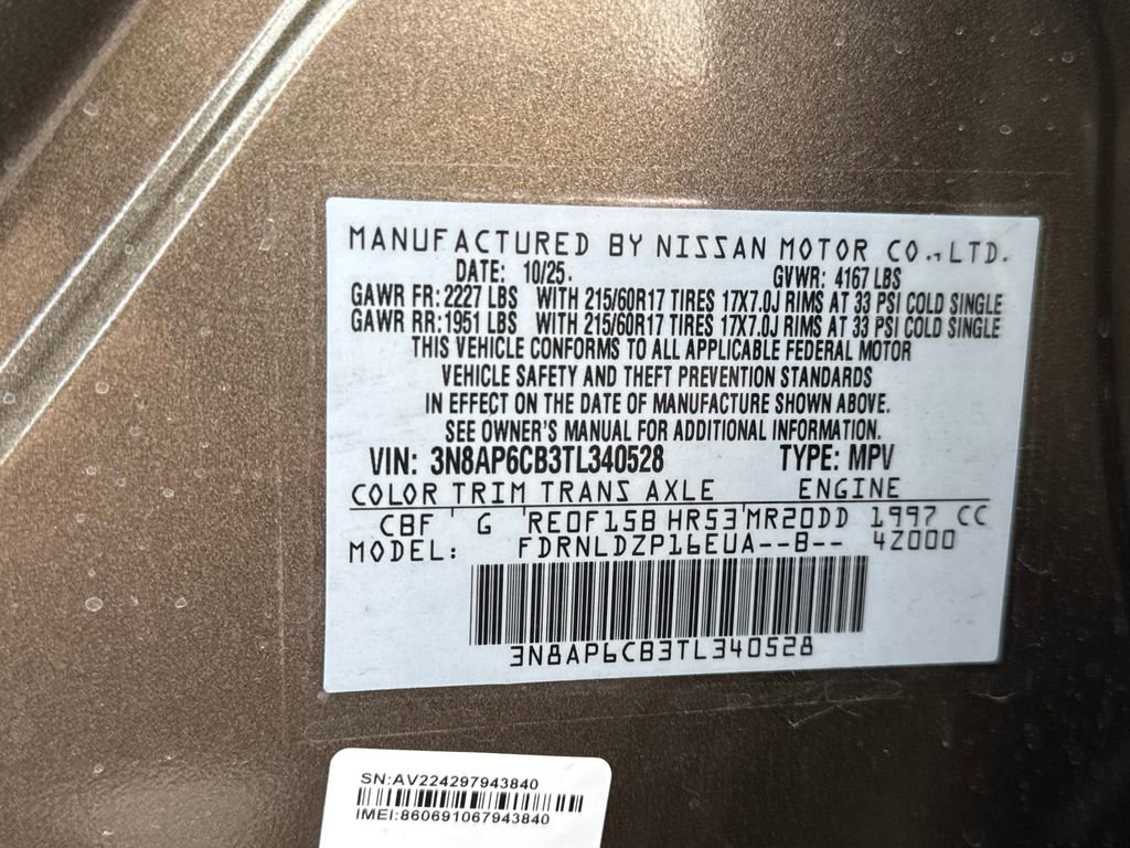 New 2026 Nissan Kicks SV w/ Cold Weather Package image 31