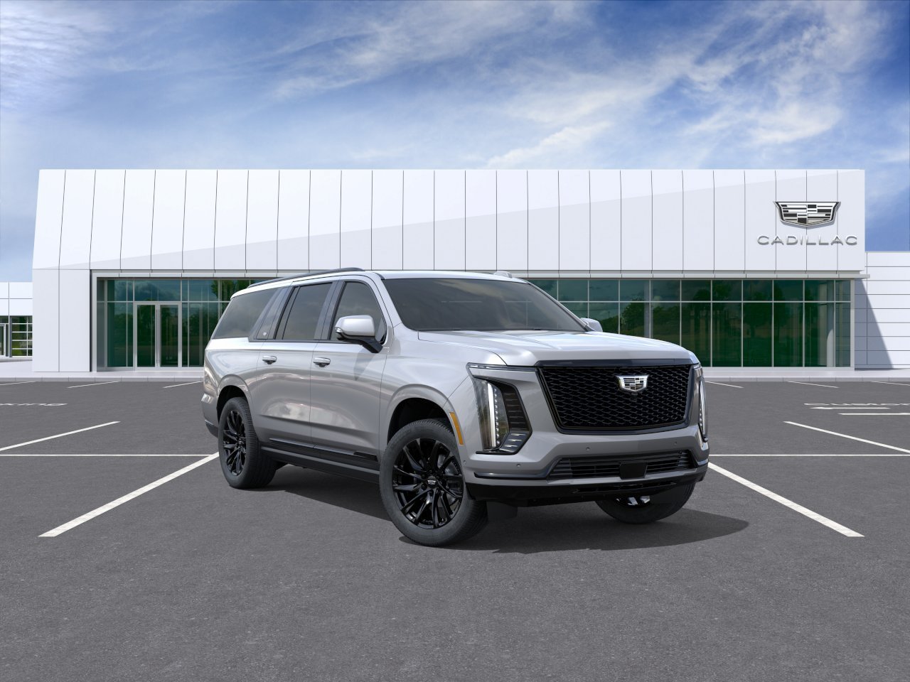 New 2026 Cadillac Escalade ESV Sport w/ LPO, ONYX Package AWD/4WD image 1