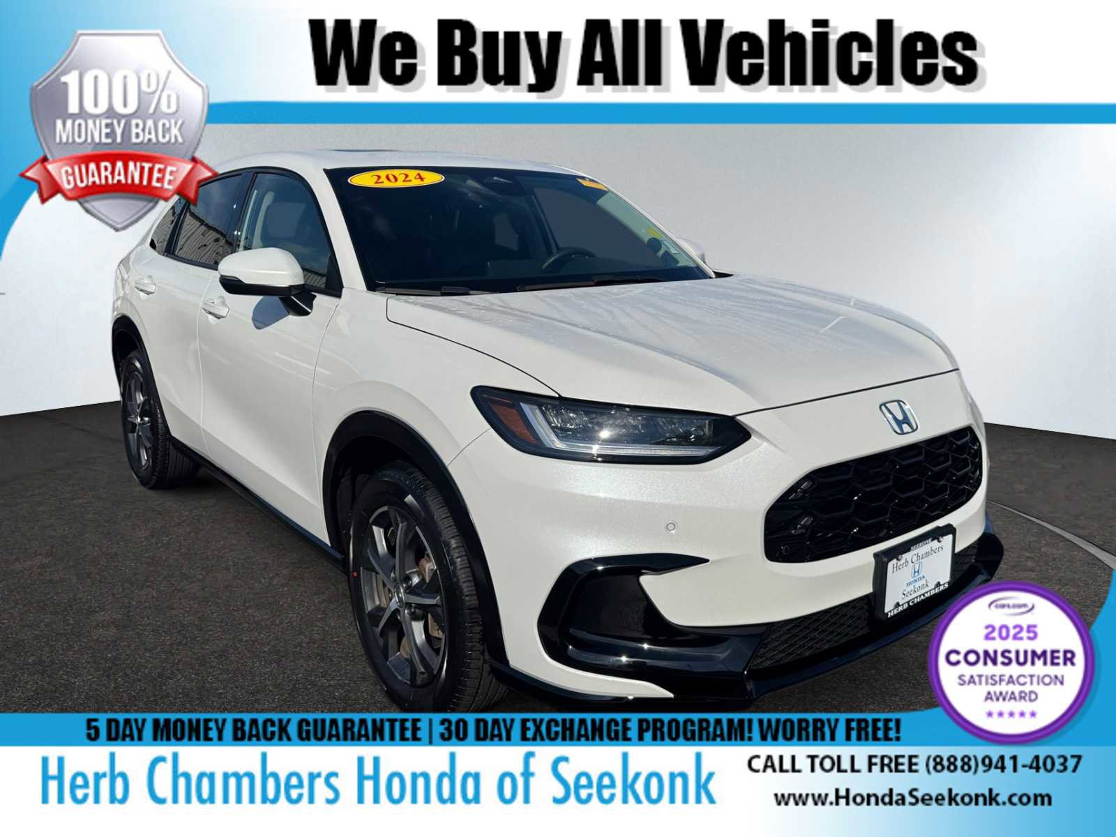 Used 2024 Honda HR-V EX-L