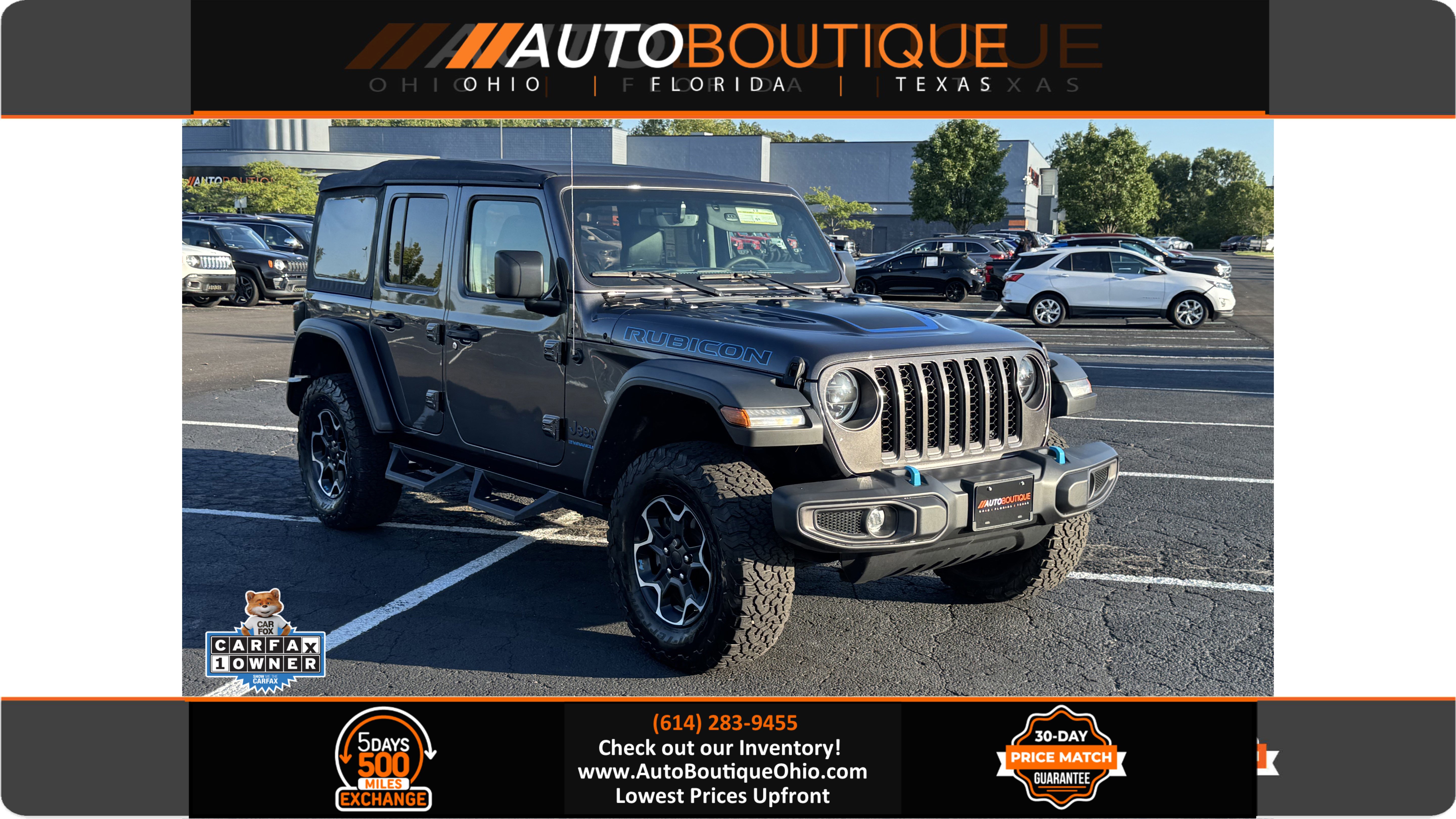 Used 2023 Jeep Wrangler Unlimited Rubicon 4xe