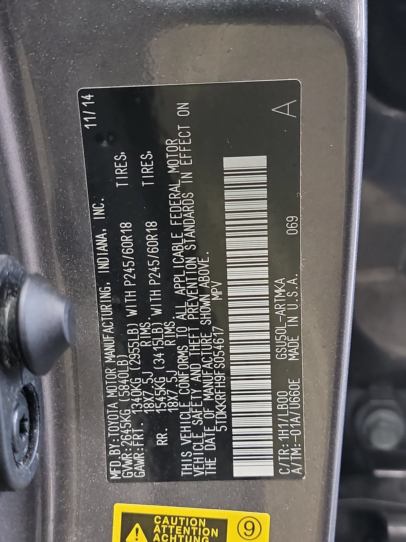 Used 2015 Toyota Highlander XLE FWD image 33