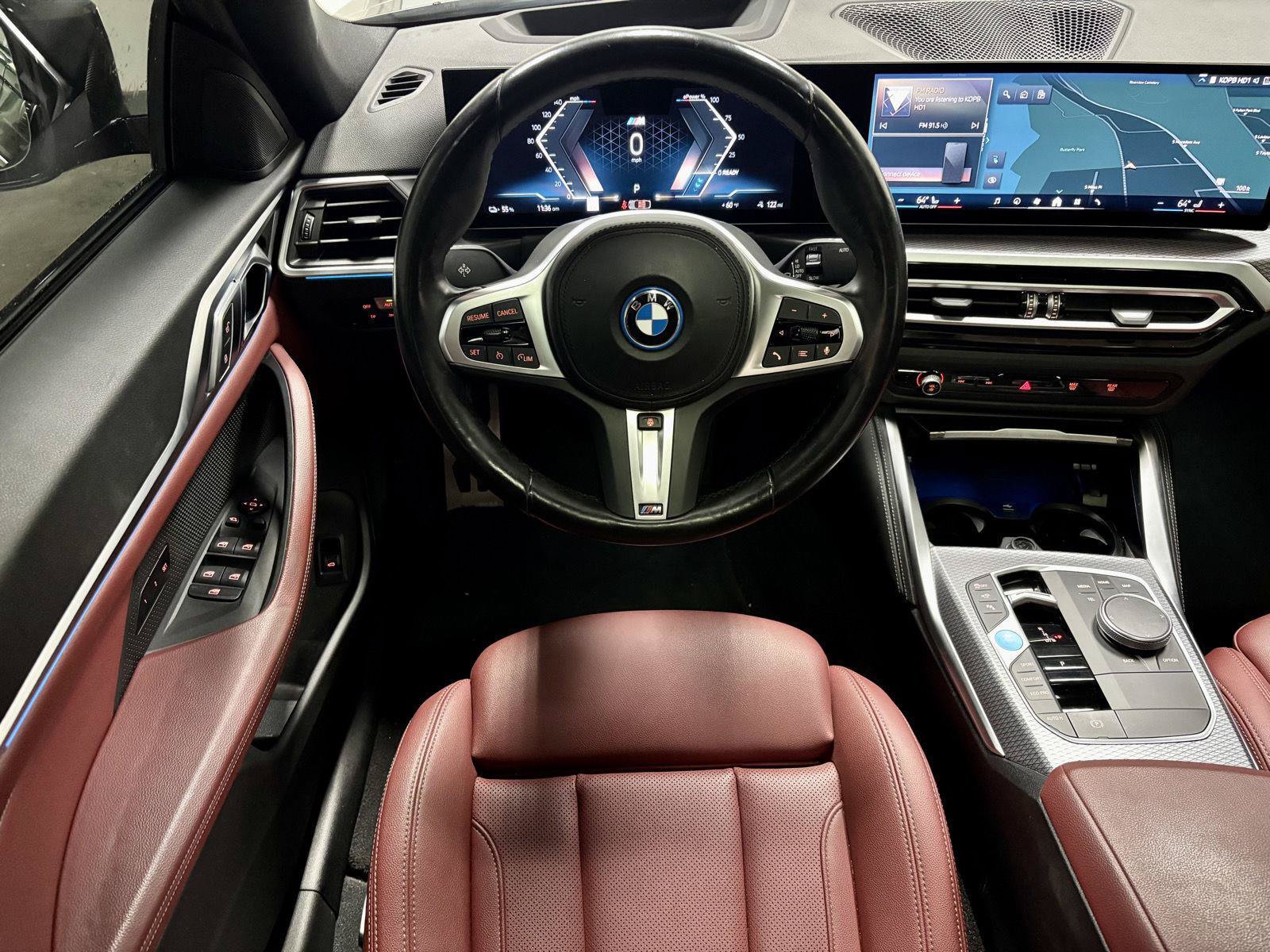 Used 2024 BMW i4 eDrive40 w/ M Sport Package RWD image 2