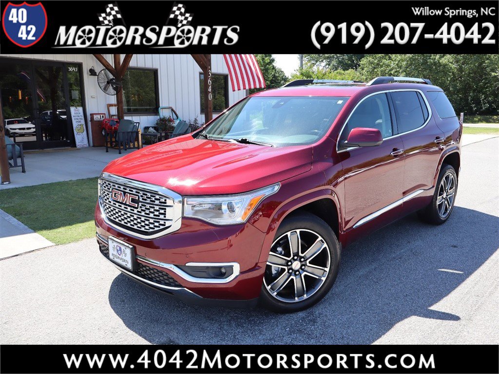 Used 2018 GMC Acadia Denali w/ LPO, Protection Package
