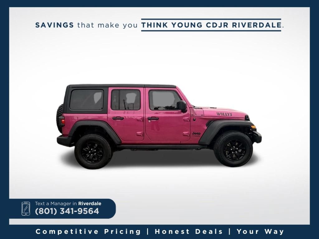 Used 2022 Jeep Wrangler Unlimited Sport image 4